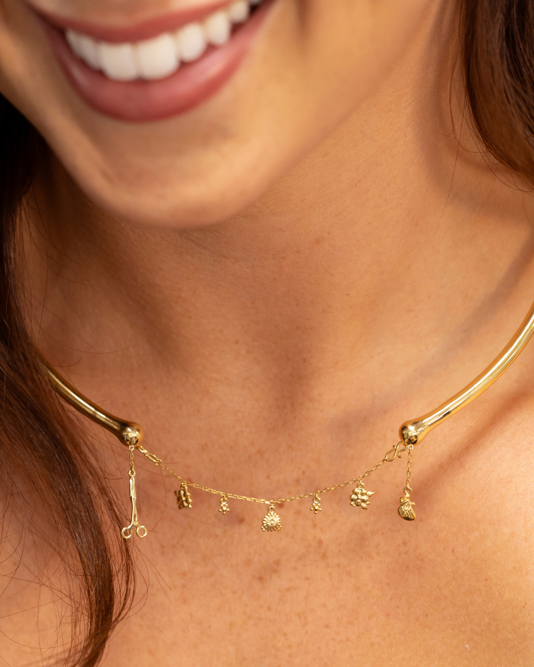Junipurr x Frida Kahlo® Dos Corazones Necklace