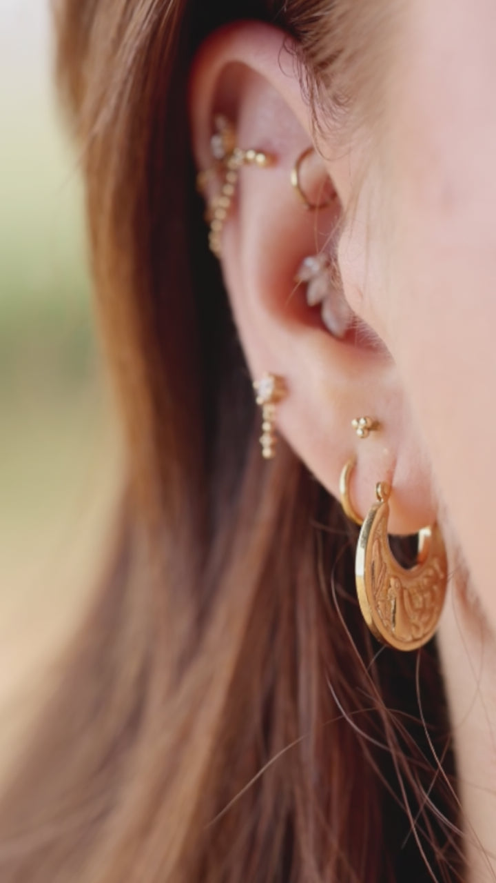 Junipurr x Frida Kahlo® Muneca earrings